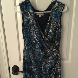 EUC KASPER stretchy sleeveless dress